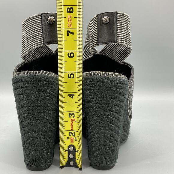 Vince Camuto Women’s Madalisa Espadrille Wedge Sandals Black Size 8.5M - Picture 4 of 10